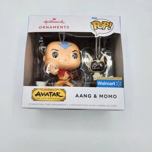 Nickelodeon's The Last Airbender Aang & Momo Funko POP! Hallmark Ornaments
